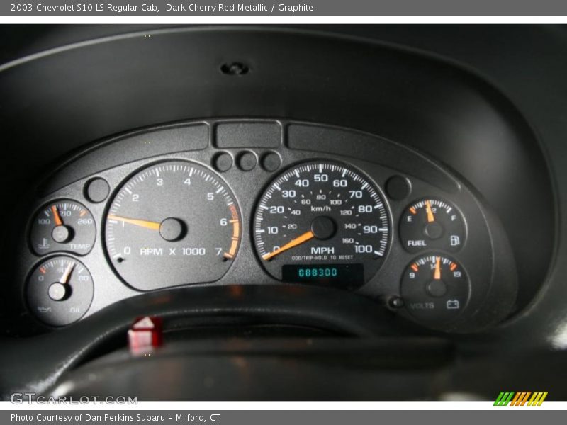  2003 S10 LS Regular Cab LS Regular Cab Gauges