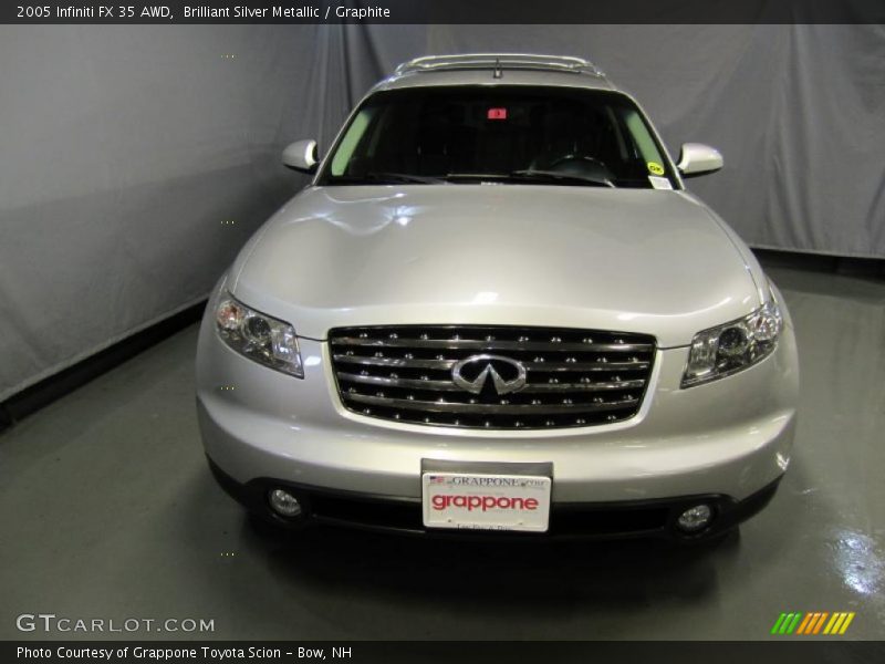 Brilliant Silver Metallic / Graphite 2005 Infiniti FX 35 AWD