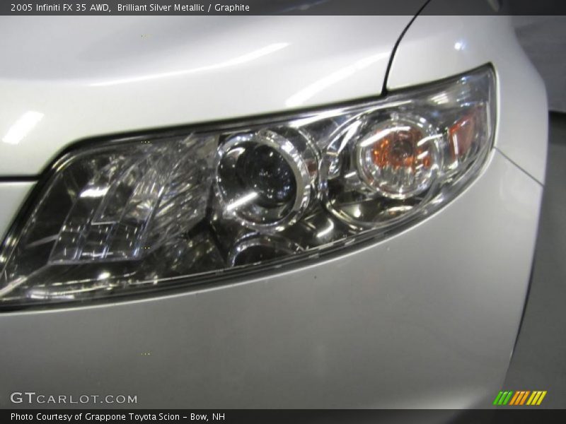 Brilliant Silver Metallic / Graphite 2005 Infiniti FX 35 AWD