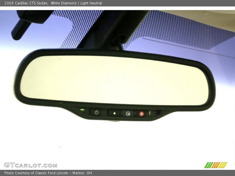 White Diamond / Light Neutral 2003 Cadillac CTS Sedan