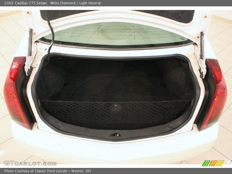 White Diamond / Light Neutral 2003 Cadillac CTS Sedan