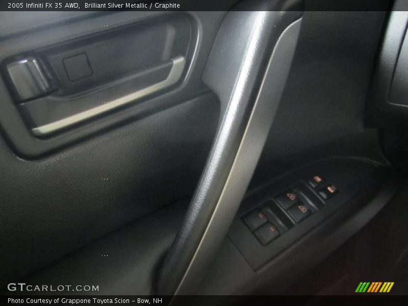 Brilliant Silver Metallic / Graphite 2005 Infiniti FX 35 AWD