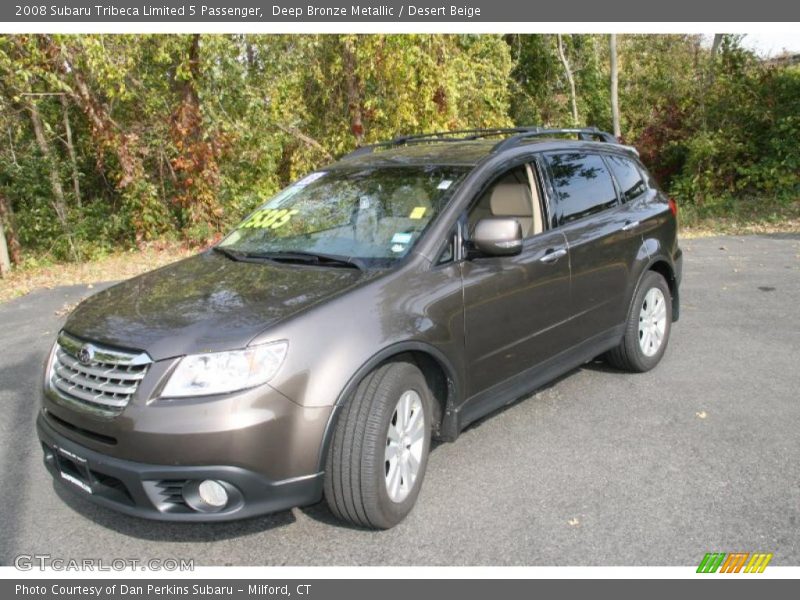 Deep Bronze Metallic / Desert Beige 2008 Subaru Tribeca Limited 5 Passenger