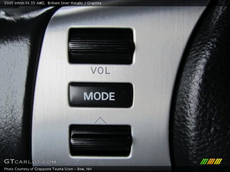 Brilliant Silver Metallic / Graphite 2005 Infiniti FX 35 AWD