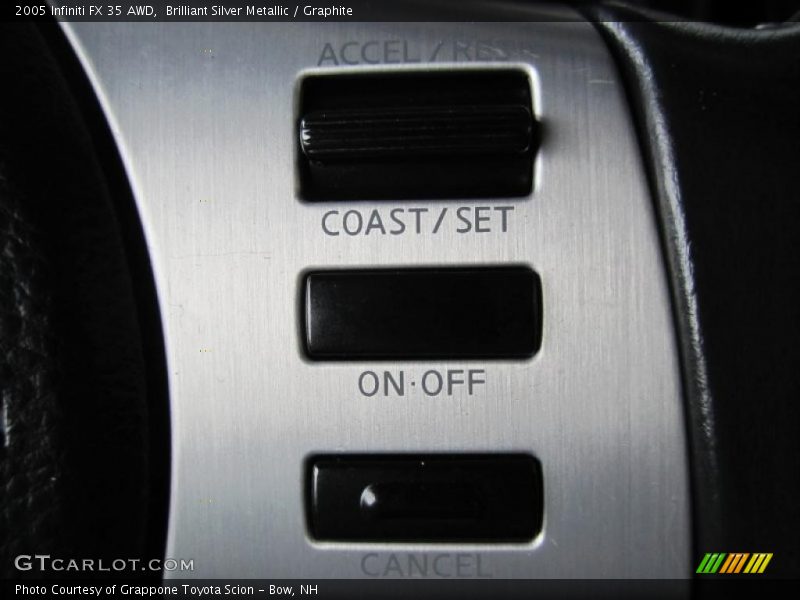 Brilliant Silver Metallic / Graphite 2005 Infiniti FX 35 AWD