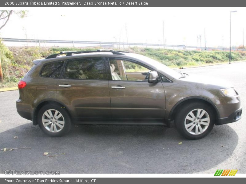 Deep Bronze Metallic / Desert Beige 2008 Subaru Tribeca Limited 5 Passenger