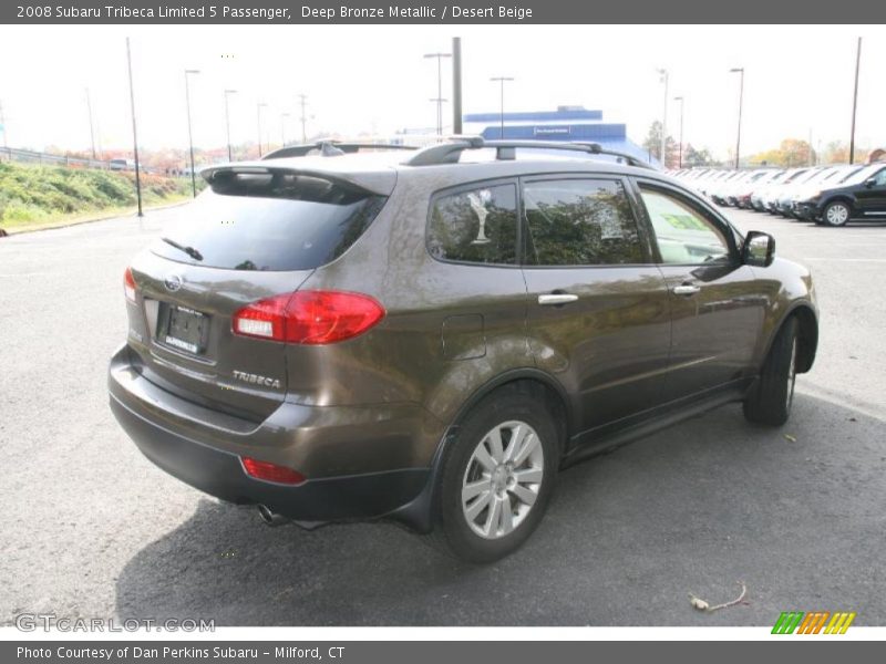 Deep Bronze Metallic / Desert Beige 2008 Subaru Tribeca Limited 5 Passenger