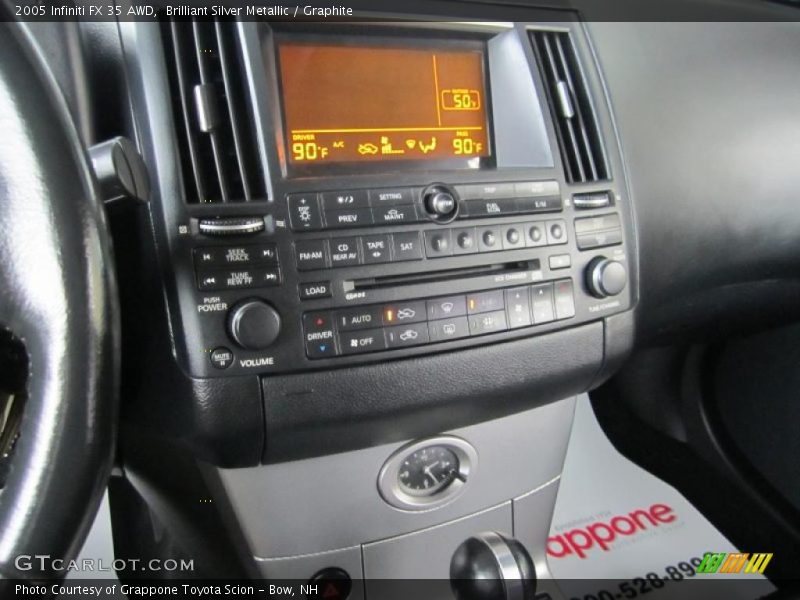 Navigation of 2005 FX 35 AWD