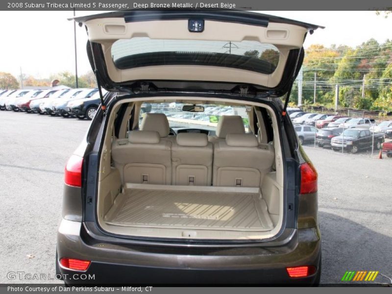 Deep Bronze Metallic / Desert Beige 2008 Subaru Tribeca Limited 5 Passenger