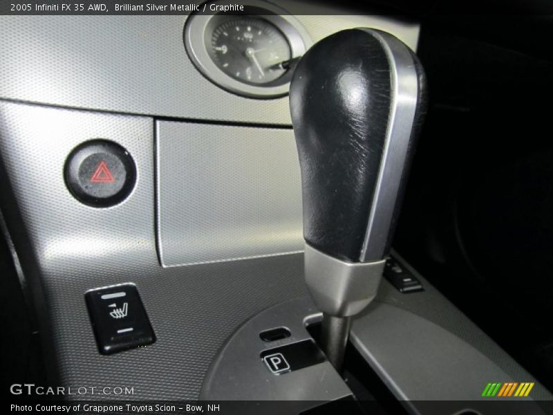 Brilliant Silver Metallic / Graphite 2005 Infiniti FX 35 AWD