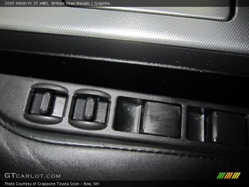 Brilliant Silver Metallic / Graphite 2005 Infiniti FX 35 AWD