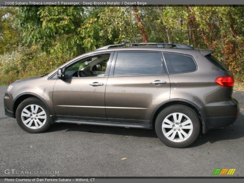 Deep Bronze Metallic / Desert Beige 2008 Subaru Tribeca Limited 5 Passenger