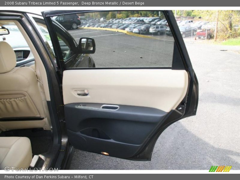 Deep Bronze Metallic / Desert Beige 2008 Subaru Tribeca Limited 5 Passenger