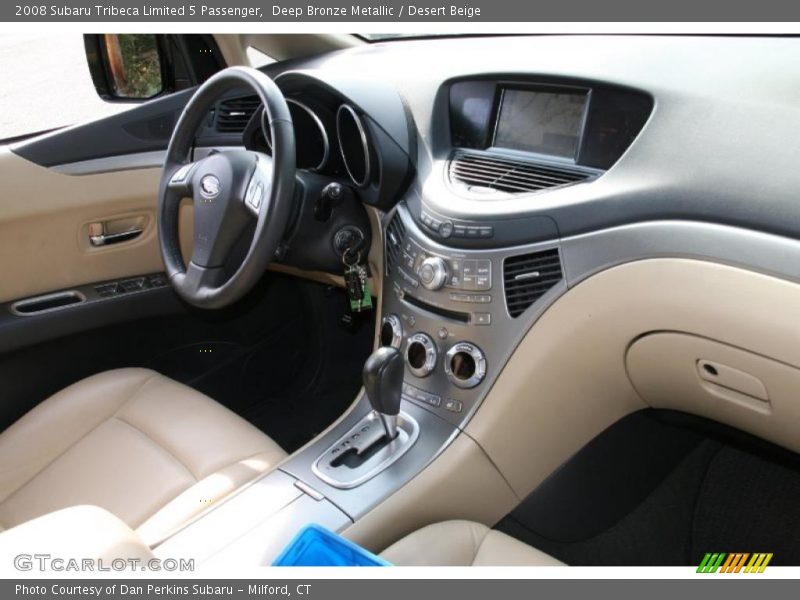 Deep Bronze Metallic / Desert Beige 2008 Subaru Tribeca Limited 5 Passenger