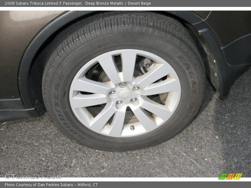 Deep Bronze Metallic / Desert Beige 2008 Subaru Tribeca Limited 5 Passenger