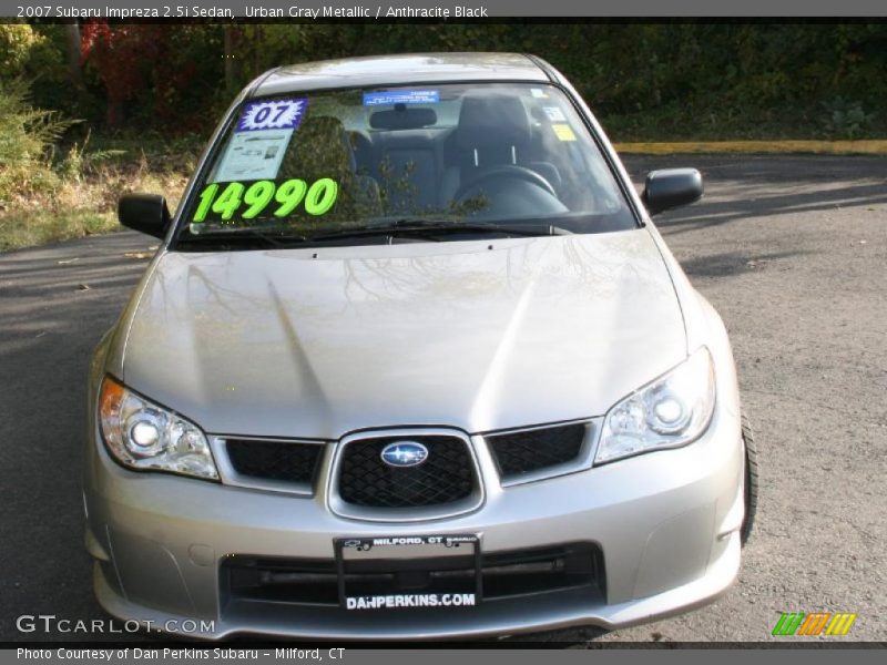 Urban Gray Metallic / Anthracite Black 2007 Subaru Impreza 2.5i Sedan