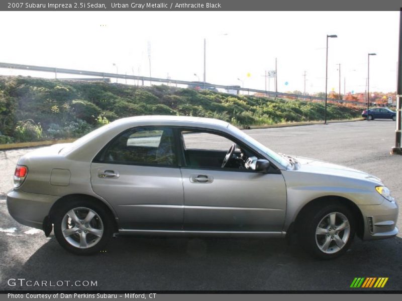 Urban Gray Metallic / Anthracite Black 2007 Subaru Impreza 2.5i Sedan