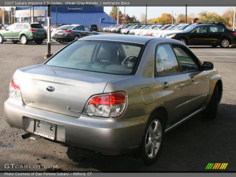 Urban Gray Metallic / Anthracite Black 2007 Subaru Impreza 2.5i Sedan