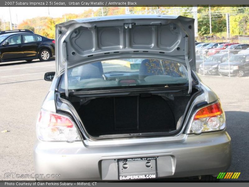 Urban Gray Metallic / Anthracite Black 2007 Subaru Impreza 2.5i Sedan