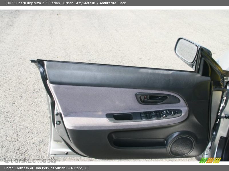 Urban Gray Metallic / Anthracite Black 2007 Subaru Impreza 2.5i Sedan
