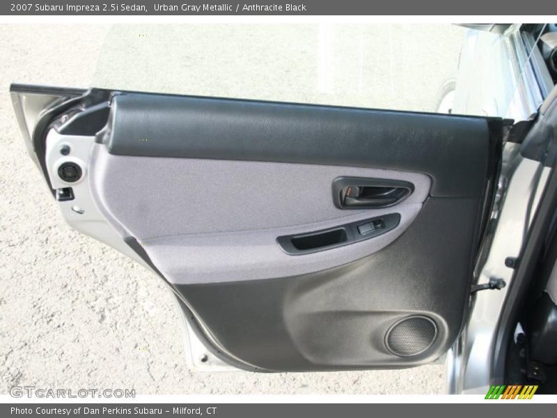 Urban Gray Metallic / Anthracite Black 2007 Subaru Impreza 2.5i Sedan