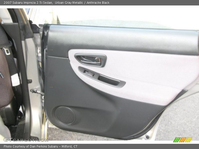 Urban Gray Metallic / Anthracite Black 2007 Subaru Impreza 2.5i Sedan