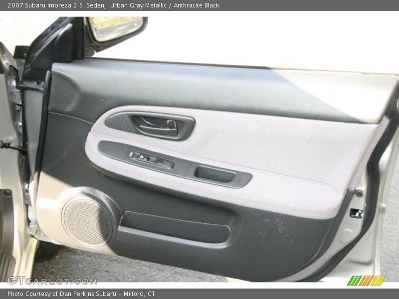 Urban Gray Metallic / Anthracite Black 2007 Subaru Impreza 2.5i Sedan