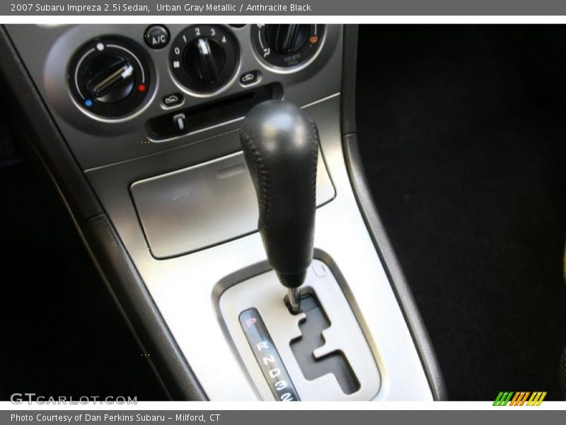 Urban Gray Metallic / Anthracite Black 2007 Subaru Impreza 2.5i Sedan