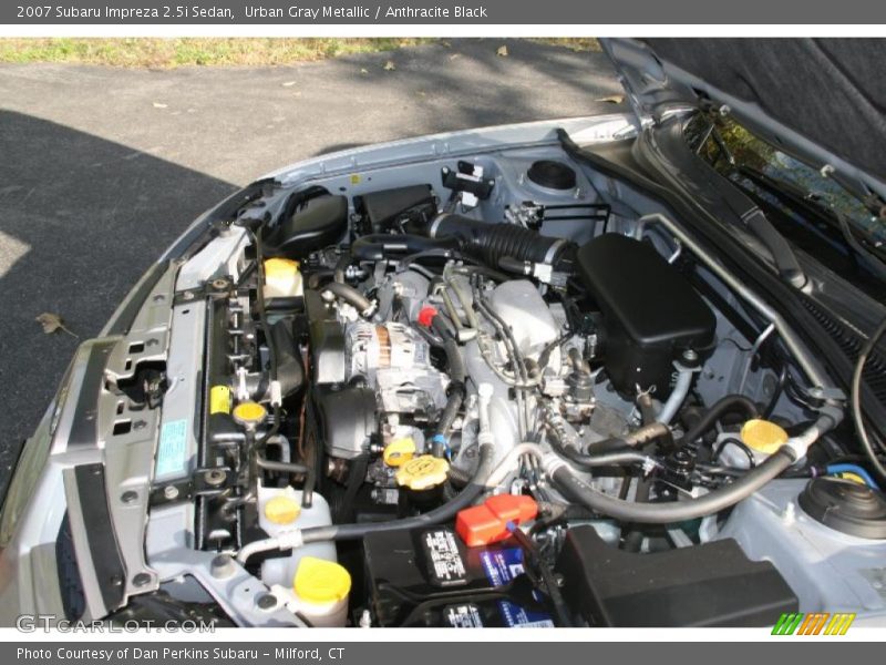 Urban Gray Metallic / Anthracite Black 2007 Subaru Impreza 2.5i Sedan