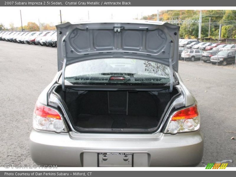 Crystal Gray Metallic / Anthracite Black 2007 Subaru Impreza 2.5i Sedan