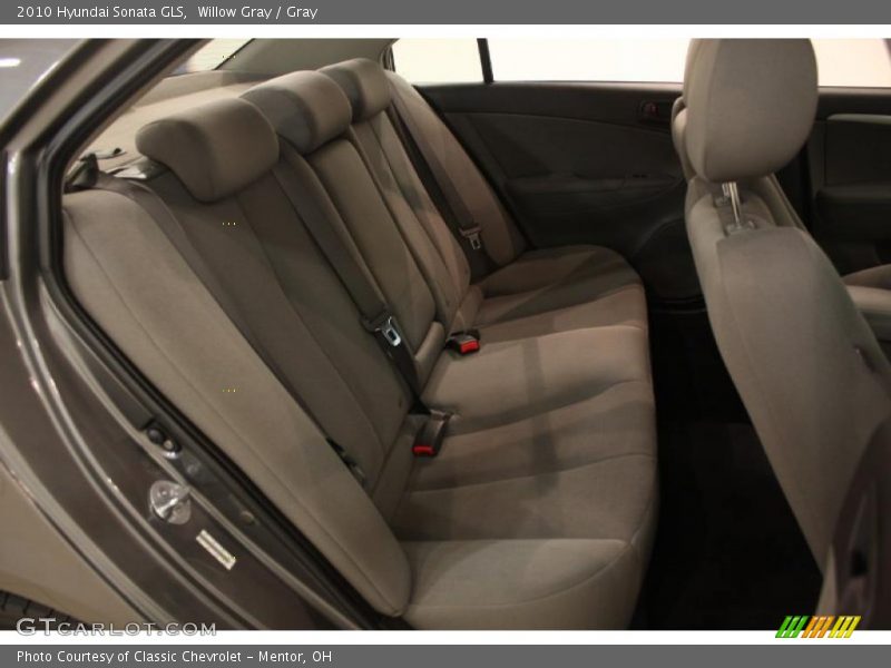 Willow Gray / Gray 2010 Hyundai Sonata GLS