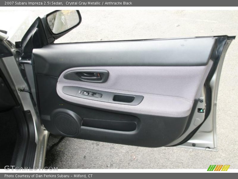 Crystal Gray Metallic / Anthracite Black 2007 Subaru Impreza 2.5i Sedan