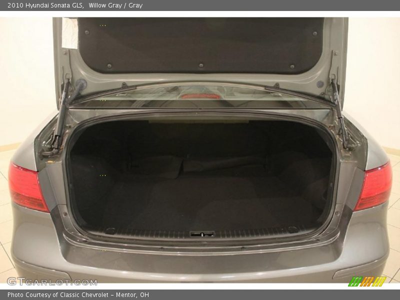 Willow Gray / Gray 2010 Hyundai Sonata GLS
