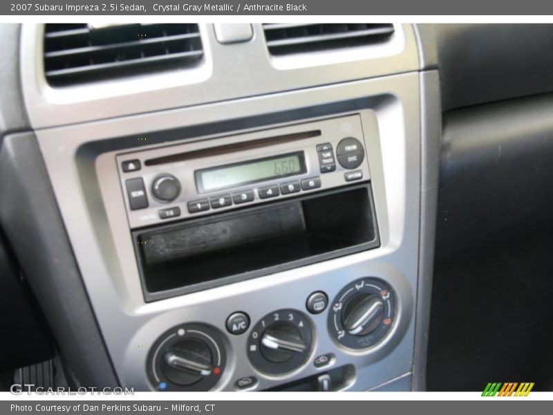 Crystal Gray Metallic / Anthracite Black 2007 Subaru Impreza 2.5i Sedan