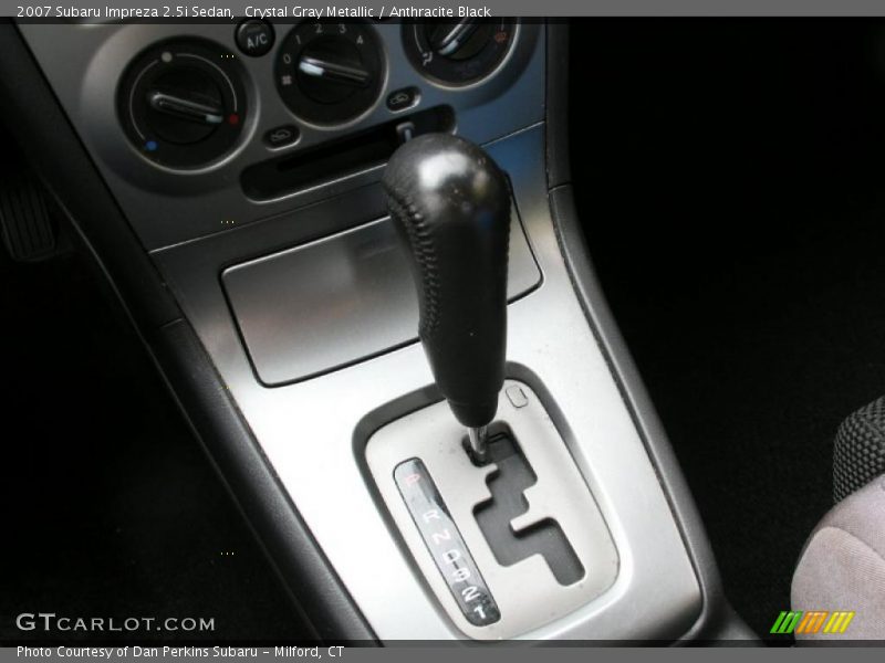 Crystal Gray Metallic / Anthracite Black 2007 Subaru Impreza 2.5i Sedan