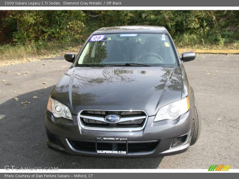 Diamond Gray Metallic / Off Black 2009 Subaru Legacy 2.5i Sedan