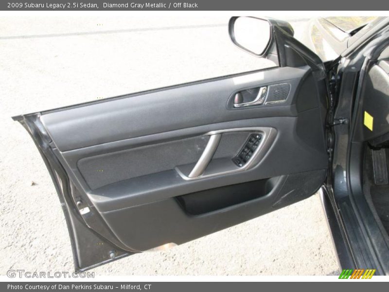 Diamond Gray Metallic / Off Black 2009 Subaru Legacy 2.5i Sedan