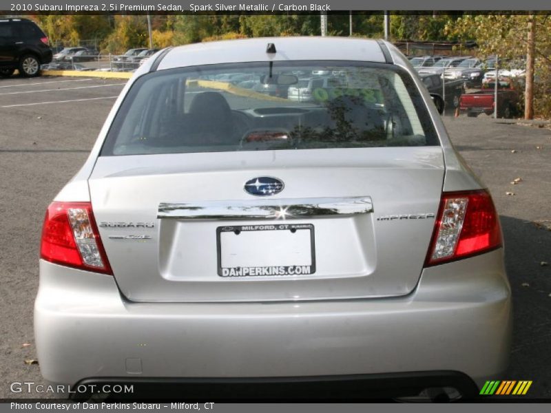 Spark Silver Metallic / Carbon Black 2010 Subaru Impreza 2.5i Premium Sedan
