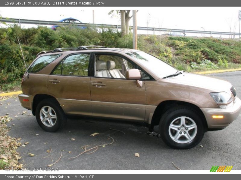 Desert Bronze Metallic / Ivory 1999 Lexus RX 300 AWD