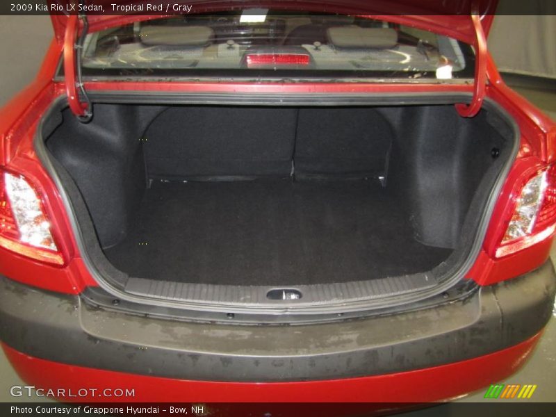 Tropical Red / Gray 2009 Kia Rio LX Sedan