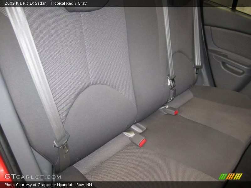 Tropical Red / Gray 2009 Kia Rio LX Sedan