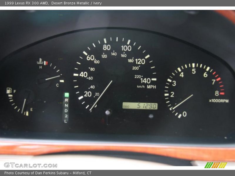  1999 RX 300 AWD 300 AWD Gauges