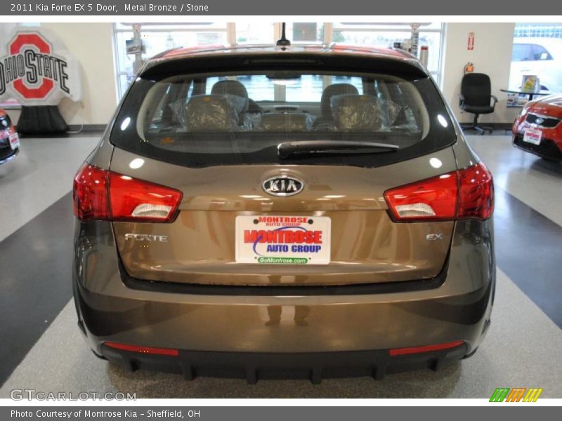 Metal Bronze / Stone 2011 Kia Forte EX 5 Door