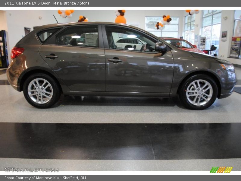 Metal Bronze / Stone 2011 Kia Forte EX 5 Door