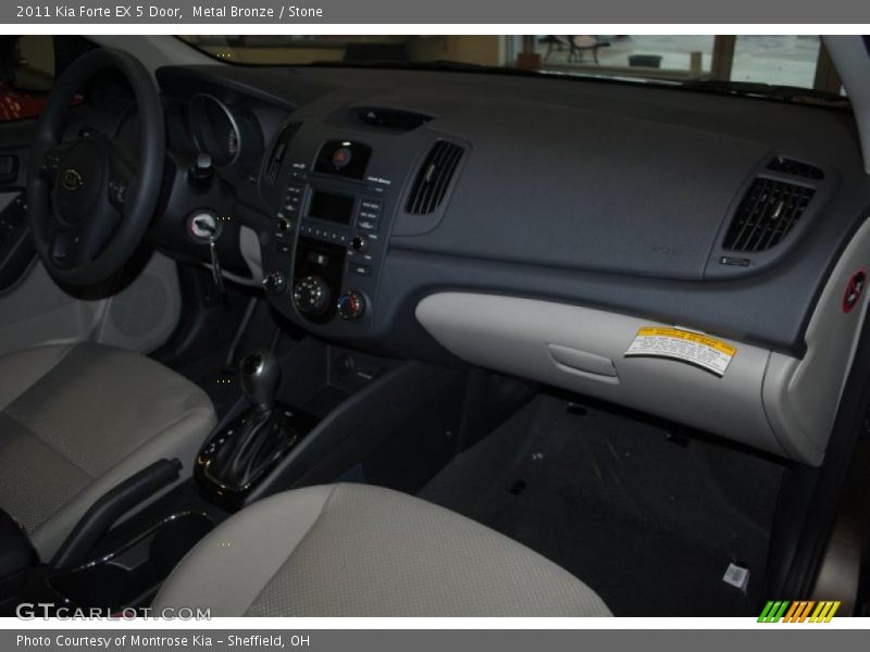 Metal Bronze / Stone 2011 Kia Forte EX 5 Door