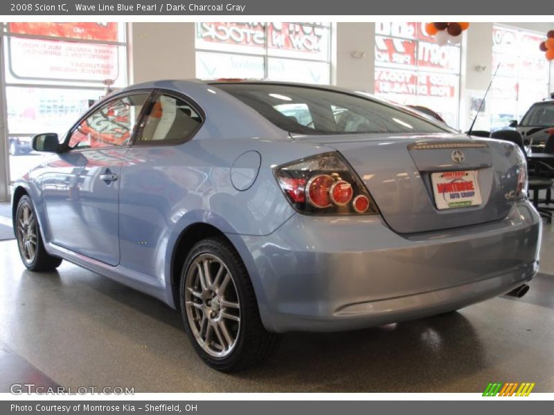 Wave Line Blue Pearl / Dark Charcoal Gray 2008 Scion tC