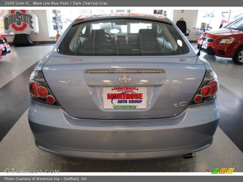 Wave Line Blue Pearl / Dark Charcoal Gray 2008 Scion tC