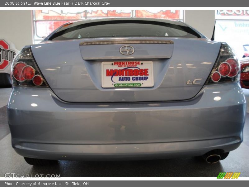 Wave Line Blue Pearl / Dark Charcoal Gray 2008 Scion tC