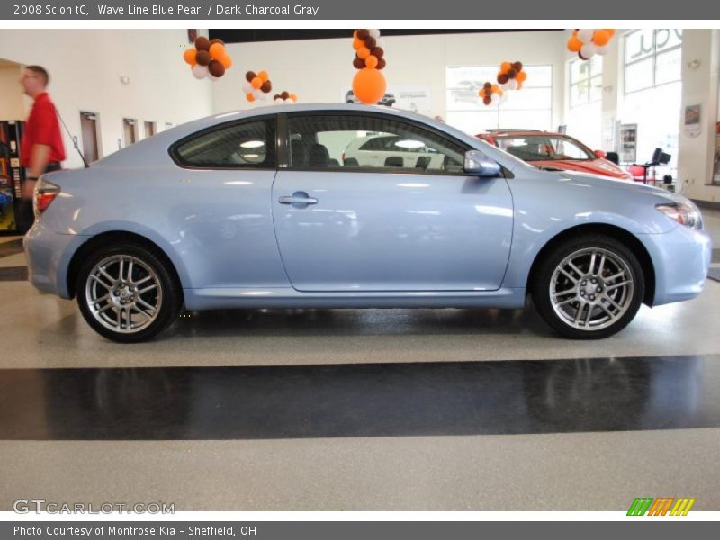 Wave Line Blue Pearl / Dark Charcoal Gray 2008 Scion tC