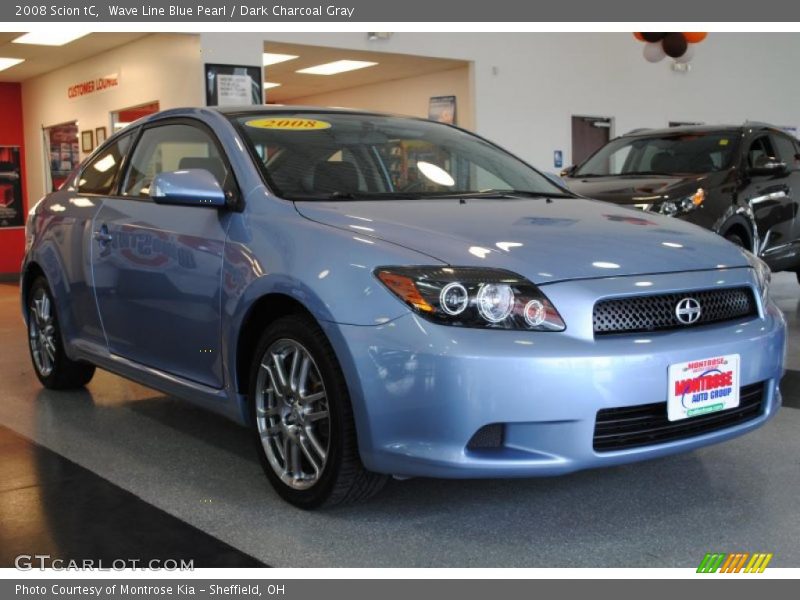 Wave Line Blue Pearl / Dark Charcoal Gray 2008 Scion tC